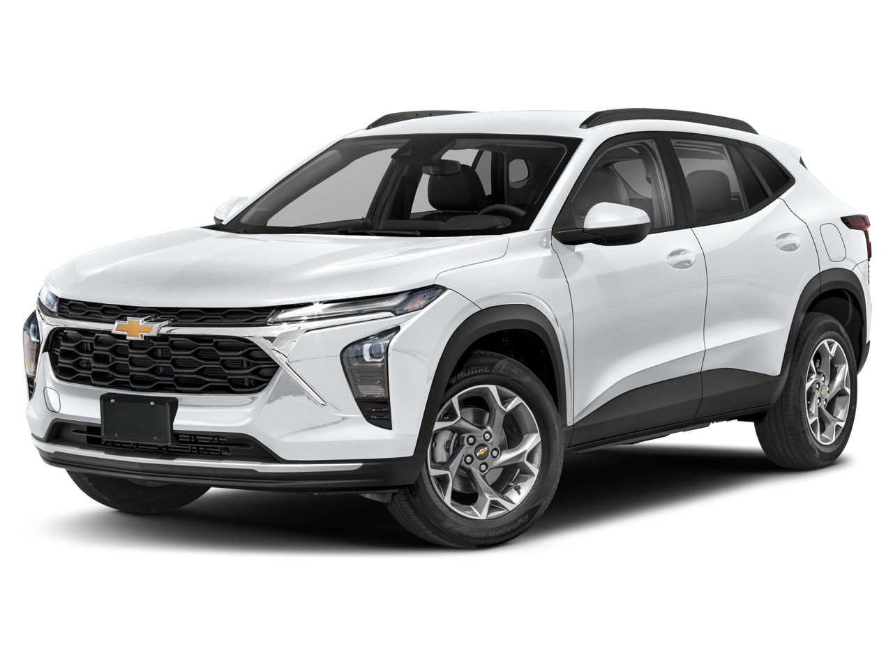 2025 Chevrolet Trax 2RS in Summit White — front three-quarter view