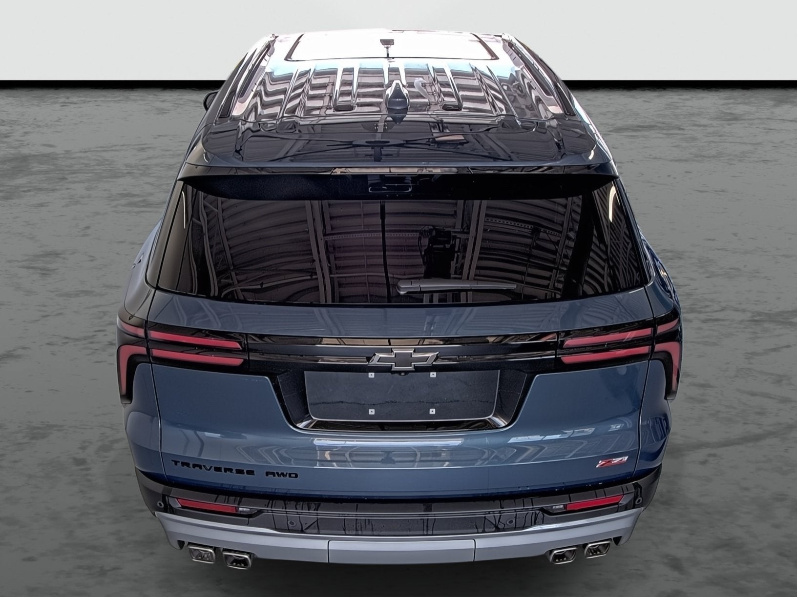 2026 Chevrolet Traverse — rear three-quarter view